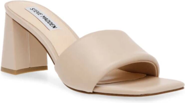 Steve Madden Hakken muilezels Beige Dames