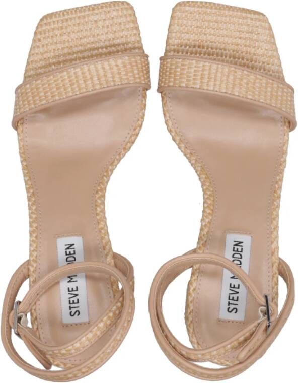 Steve Madden High Heel Sandals Beige Dames