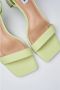 Steve Madden Verhoog je stijl met hoge hak sandalen Groen Dames - Thumbnail 3