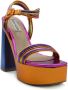 Steve Madden Sandalen met hoge hakken Oranje Dames - Thumbnail 2