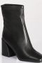 Steve Madden Verhoog je stijl met hoge hakken leren laarzen Black Dames - Thumbnail 6