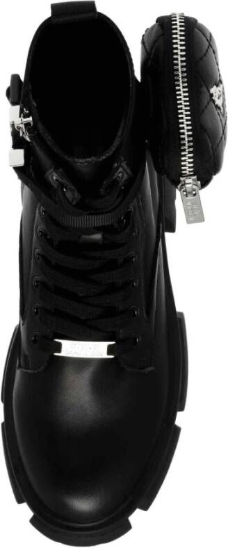 Steve Madden Lace-up Boots Black Dames