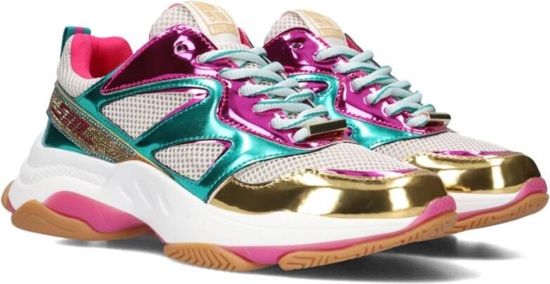 Steve Madden Gouden Lage Sneakers Medallist2 Multicolor Dames