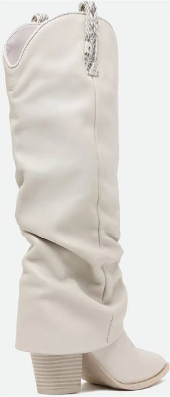 Steve Madden Lassy Bone White Boot