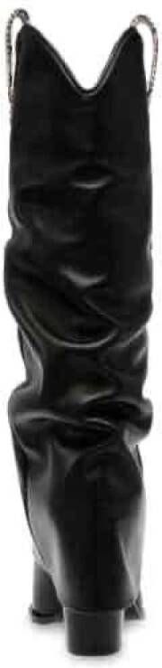Steve Madden Lassy Boots Black Dames