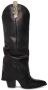 Steve Madden Zwarte Lassy Laars Black Dames - Thumbnail 7