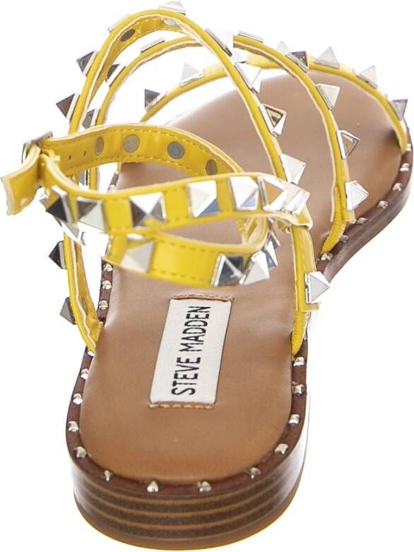 Steve Madden Low Profile Multicolor Leren Sandalen