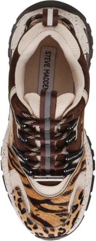 Steve Madden Luipaardprint Veterschoenen