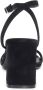 Steve Madden Luxe Suede Sandaal Zwart Model - Thumbnail 2