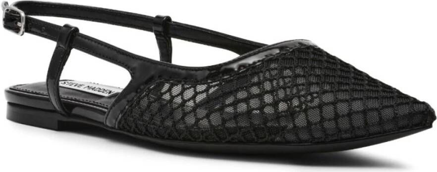 Steve Madden Mblack Mesh Sandalen