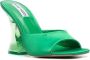 Steve Madden Groene Lipa Satijnen Sandalen Groen Dames - Thumbnail 2