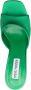 Steve Madden Groene Lipa Satijnen Sandalen Groen Dames - Thumbnail 3