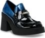 Steve Madden Multicolor lakleren loafers Blue Dames - Thumbnail 2