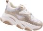 Steve Madden Dames Sneakers Privy Silver gold Cream Zilver - Thumbnail 5