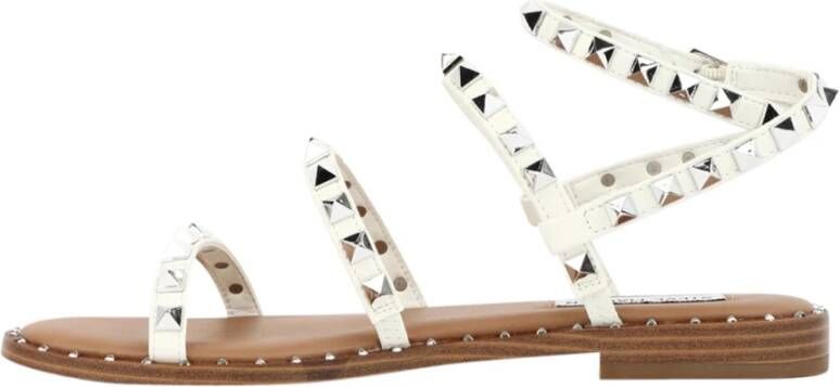 Steve Madden Platte sandalen Wit Dames