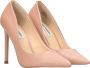 Steve Madden Gepoederde Hak Lederen Stilet Beige Dames - Thumbnail 2