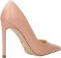 Steve Madden Gepoederde Hak Lederen Stilet Beige Dames - Thumbnail 3