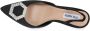 Steve Madden Zwarte Satijnen Slingback Hakken - Thumbnail 4