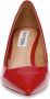 Steve Madden Rode Stiletto Hoge Hak Pomp Vivion Red Dames - Thumbnail 4