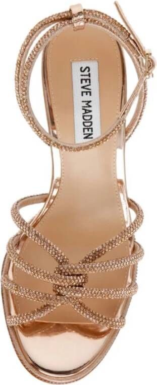 Steve Madden Rose Goud Platte Schoenen Synthetisch Model