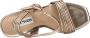 Steve Madden Roze Gouden Blokhak Sandalen Pink Dames - Thumbnail 3