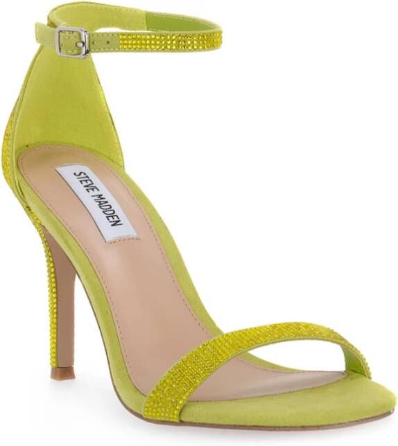 Steve Madden Hoge hak sandalen Lime Illumine Groen Dames