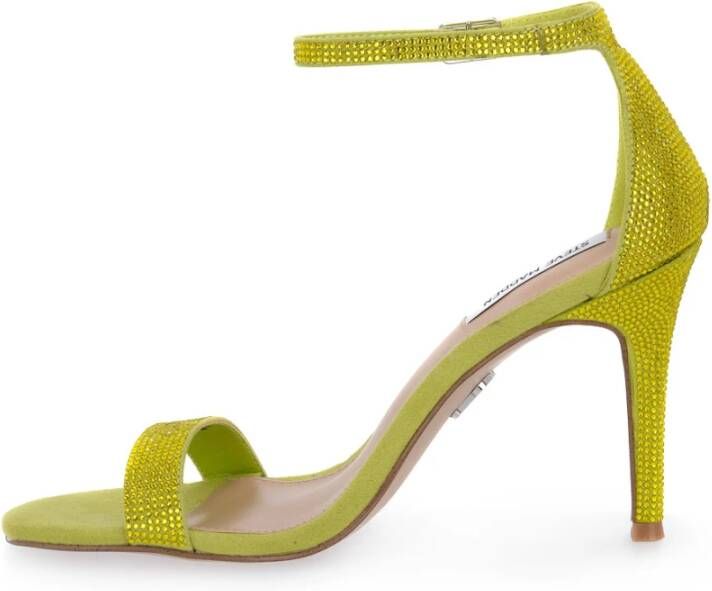 Steve Madden Hoge hak sandalen Lime Illumine Groen Dames