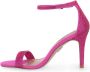 Steve Madden Hot Pink Illumine Hoge Hak Sandalen Roze Dames - Thumbnail 3