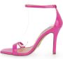 Steve Madden Magenta Uphill Hoge Hak Sandalen Roze Dames - Thumbnail 3