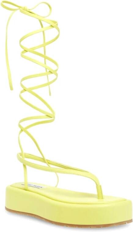 Steve Madden Sandals Yellow Dames