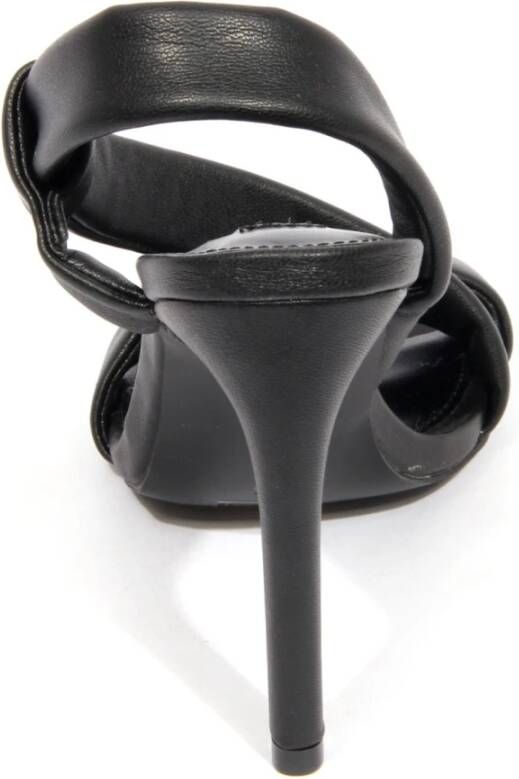 Steve Madden Sizzlin Black Sandalen