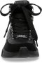 Steve Madden Zwarte High-Top Vetersneakers Black Dames - Thumbnail 3