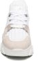 Steve Madden Poppy leren sneakers wit roze - Thumbnail 3