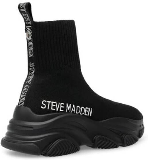 Steve Madden Stijlvolle Sportschoenen Zwart Dames