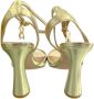 Steve Madden Elegante Leren Hoge Hak Sandalen Yellow Dames - Thumbnail 4