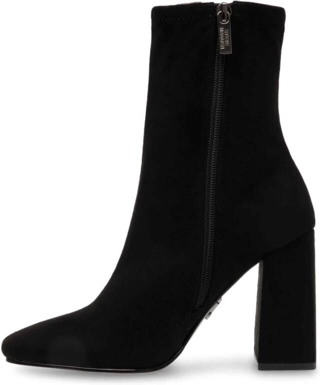 Steve Madden Chic Enkellaarsjes met Hak Black Dames