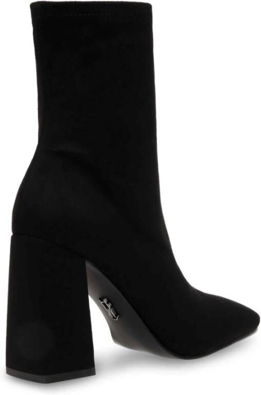 Steve Madden Chic Enkellaarsjes met Hak Black Dames