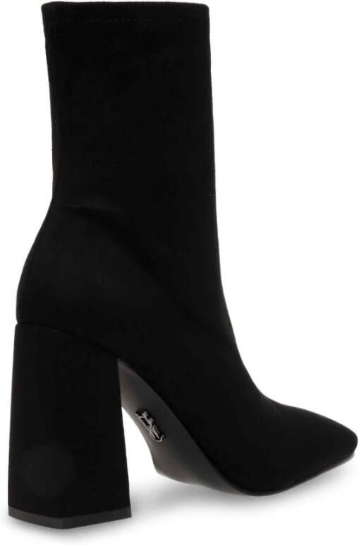 Steve Madden Stijlvolle enkellaarsjes met hak Black Dames