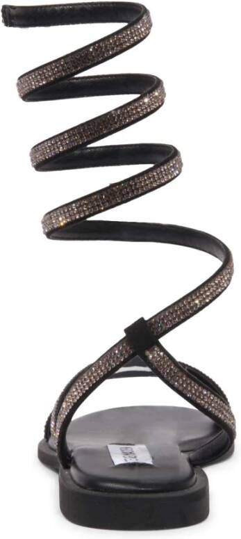 Steve Madden Strass Zwarte Sandaal Azaria Model