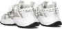 Steve Madden Tazmania chunky leren sneakers wit grijs - Thumbnail 8