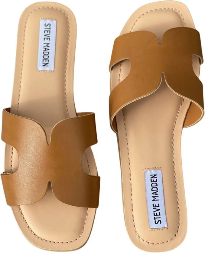 Steve Madden Jongeren Slides en Sandalen Bruin Dames