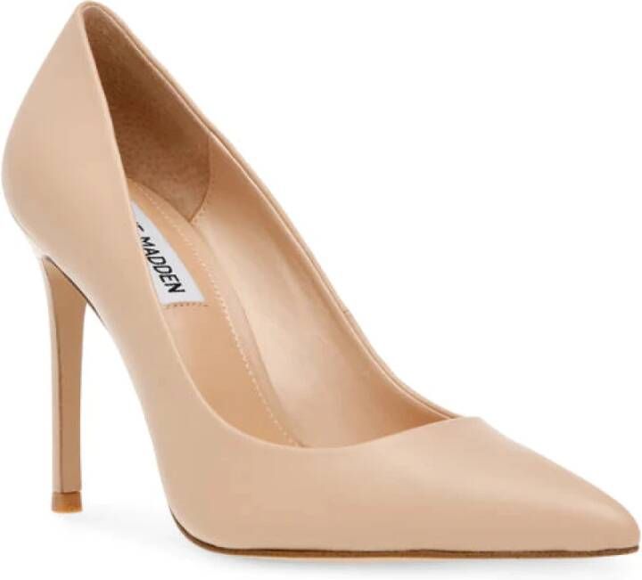 Steve Madden Tijdloze en elegante leren laarzen Roze Dames