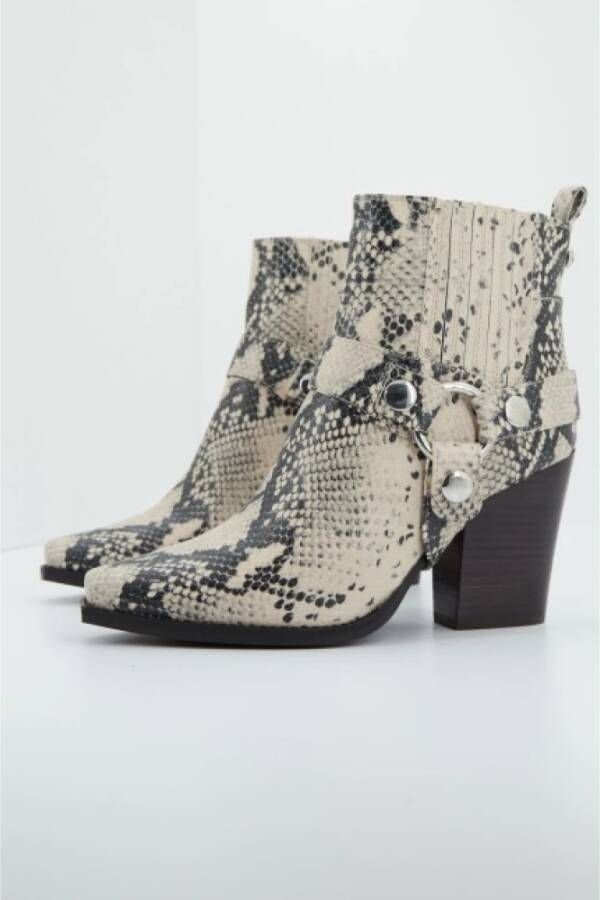 Steve Madden Uno Botin Hebilla Laarsjes met Hak