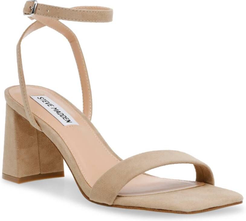 Steve Madden Luxe hoge hak sandalen Beige Dames