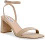 STEVE MADDEN Luxe Sandal Beige Suede Sandalen met hak Dames - Thumbnail 9