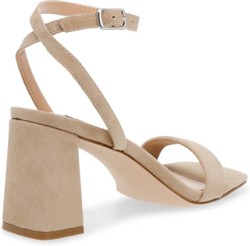 Steve Madden Luxe hoge hak sandalen Beige Dames