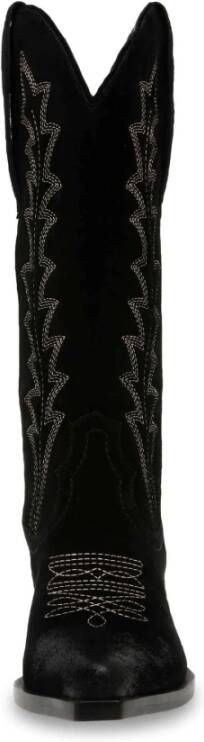 Steve Madden Wild Card Cowboy Laarzen Black Dames