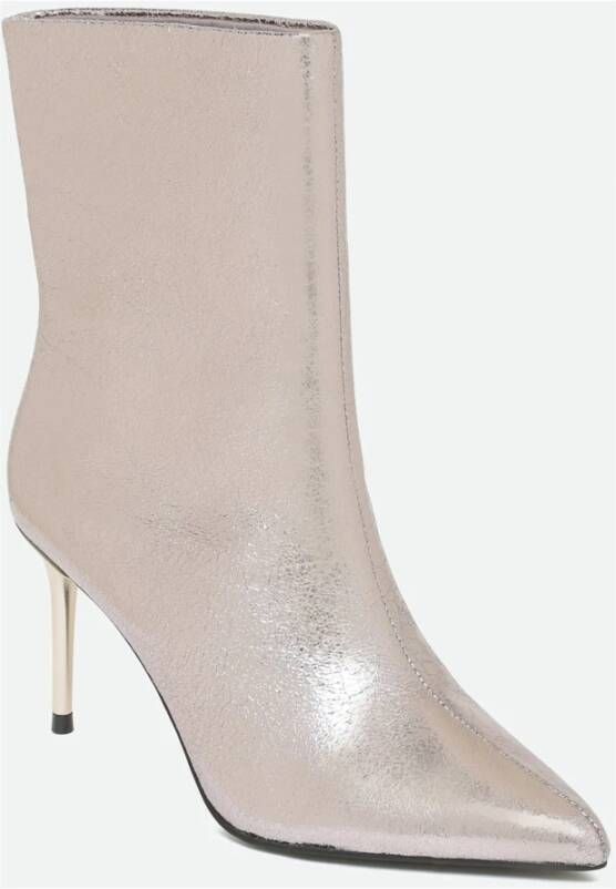 Steve Madden Zilveren Lyricals Enkellaarzen Gray Dames
