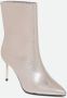 Steve Madden Metallic Zilveren Puntige Enkellaarzen Grijs Dames - Thumbnail 3