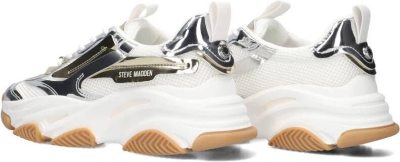 Steve Madden Zilveren Possession Chunky Sneakers